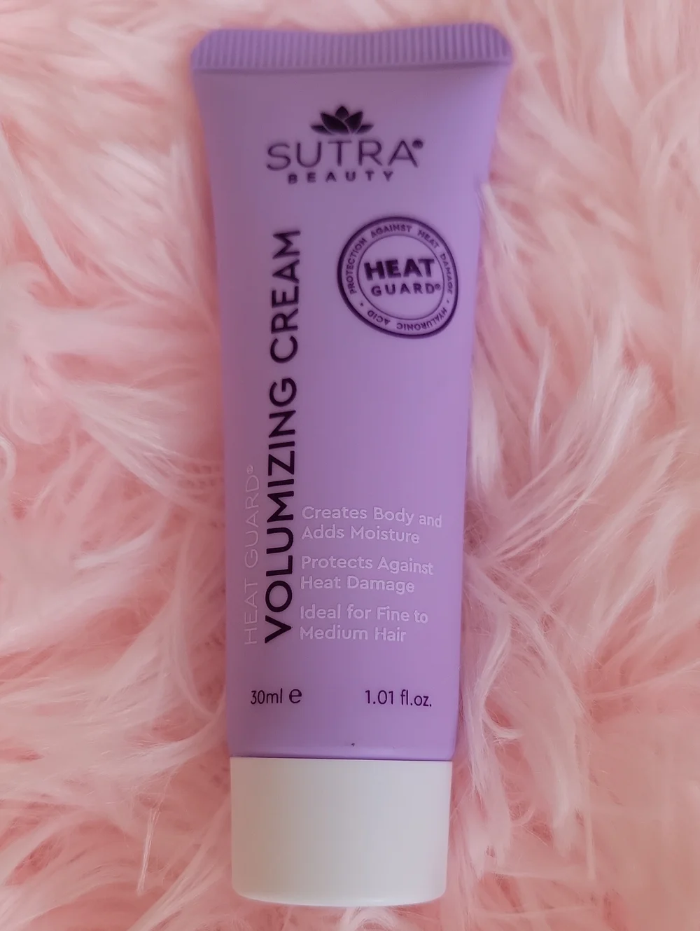 Sutra Beauty Heat Guard Volumizing Cream - Lavender